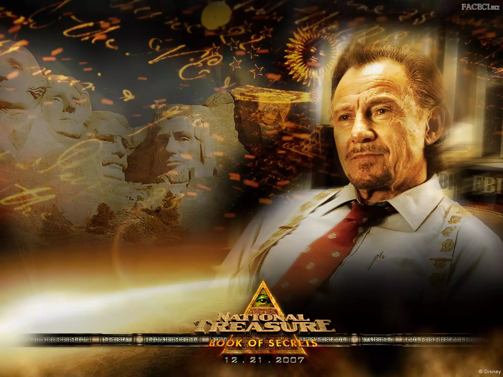 Harvey Keitel, posągi, National Treasure 2 - The Book Of Secrets, siedzi